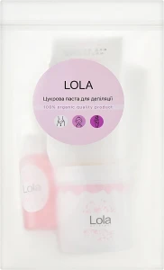 Lola Набір для шугаринг-депіляції (sug/paste/400 ml + strips/30 pcs + spat/1 pcs + gel/50 ml)