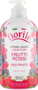 Parisienne Italia Рідке мило "Червоні фрукти" Fiorile Red Fruits Liquid Soap