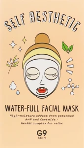 G9Skin Зволожувальна маска для обличчя Self Aesthetic Water-full Facial Mask
