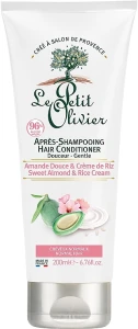 Le Petit Olivier Кондиціонер для нормального волосся "Солодкий мигдаль і рисовий крем" Sweet Almond & Rice Cream