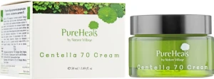 PureHeal's Відновлювальний крем для шкіри обличчя з екстрактом центели Centella 70 Cream