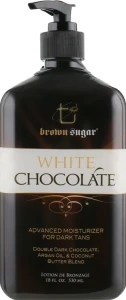Tan Incorporated Крем після засмаги з екстрактом шоколаду, кокоса та акаї, з виразним омолоджувальним ефектом White Chocolate