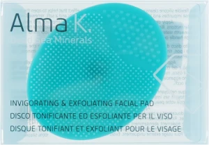 Alma K. Губка для очищення обличчя, силіконова Invigorating & Exfoliating Facial Pad
