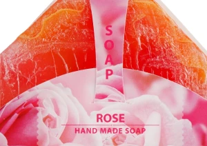 BioFresh Гліцеринове мило ручної роботи нарізане "Троянда" Rose Glycerin Soap