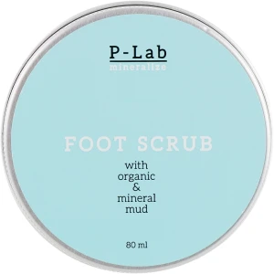 Pelovit-R Мінеральний скраб для ніг P-Lab Mineralize Foot Scrub