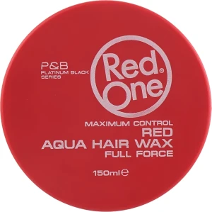 RedOne ВІск для волосся на водній основі Aqua Hair Gel Wax Full Force Red