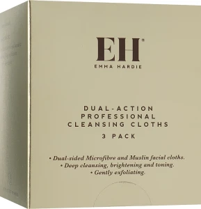 Emma Hardie Муслінові серветки Skincare Dual Action Cleansing Cloths