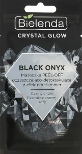 Bielenda Очищувальна детокс-маска для обличчя Crystal Glow Black Onyx Peel-off Mask