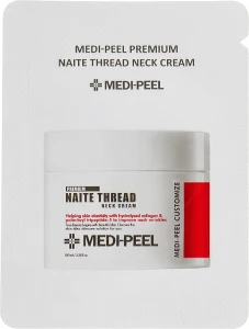 Пептидний крем для шиї та декольте - Medi peel Naite Thread Neck Cream, пробник, 1.5 мл