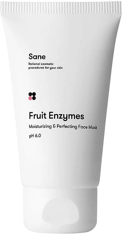 Sane Маска для лица с энзимами Fruit Enzymes Moisturizing & Perfecting Face Mask - фото N1