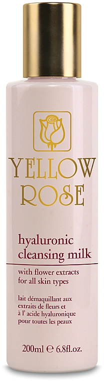 Yellow Rose Очищувальне молочко з гіалуроновою кислотою Hyaluronic Cleansing Milk - фото N1