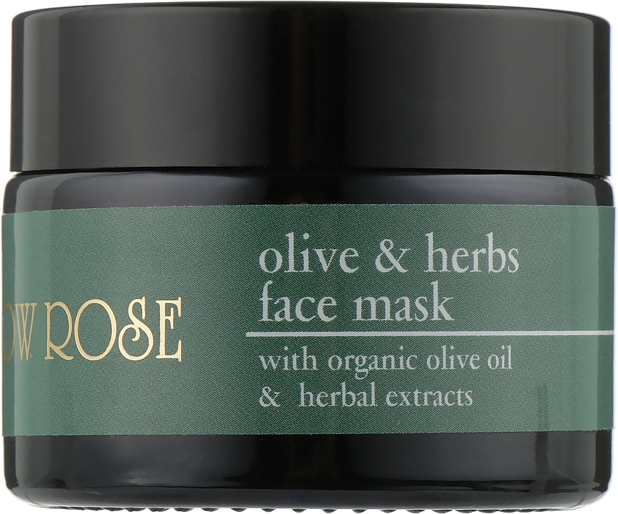 Yellow Rose Маска для обличчя з оливковою олією та рослинними екстрактами Face Mask - фото N1