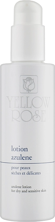 Yellow Rose Азуленовий лосьйон для сухої та чутливої шкіри, з вітаміном Е та алантоїном Lotion Azulene - фото N1