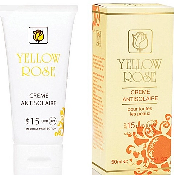 Yellow Rose Сонцезахисний крем SPF15 Creme Antisolaire SPF 15 - фото N1