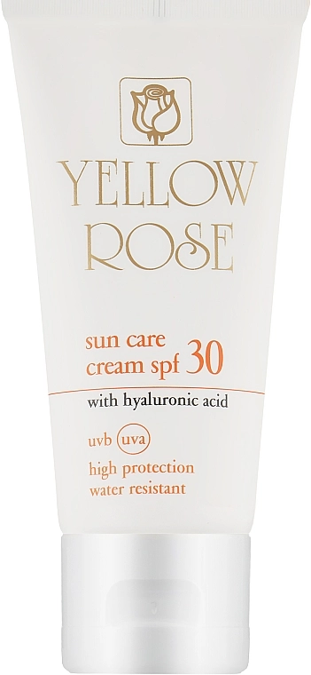 Yellow Rose Сонцезахисний крем інтенсивно зволожувальний SPF30 Sun Care Cream - фото N1