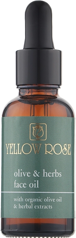 Yellow Rose Масло для лица Olive And Herbs Face Oil - фото N1