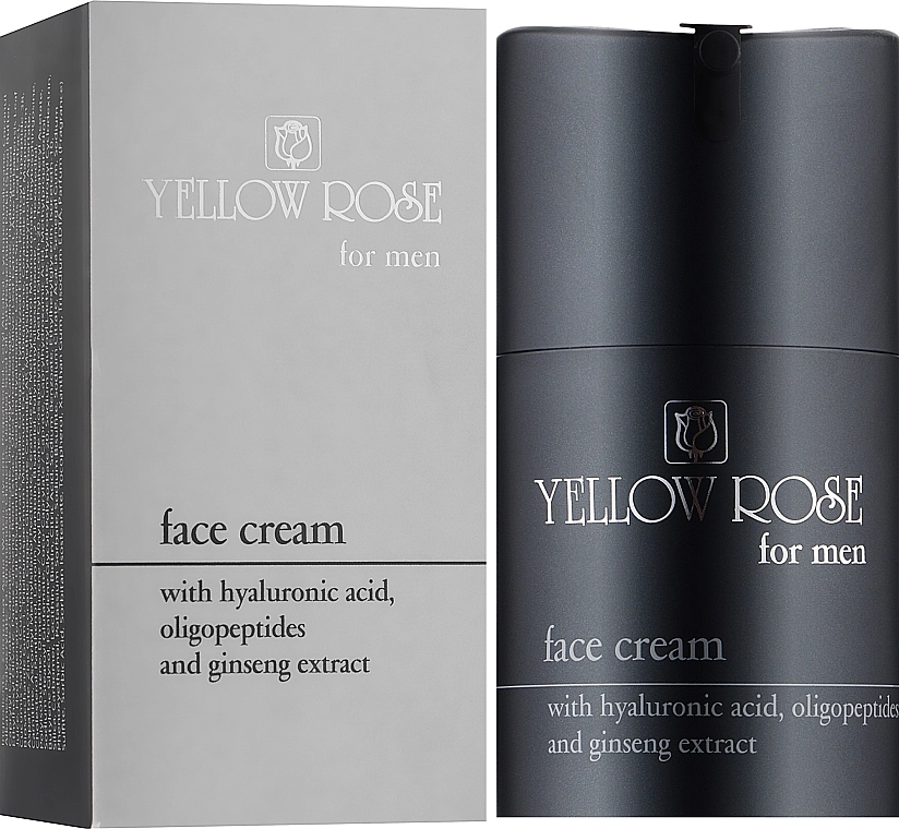 Yellow Rose Антивіковий крем для чоловіків для обличчя Face Cream For Men - фото N2