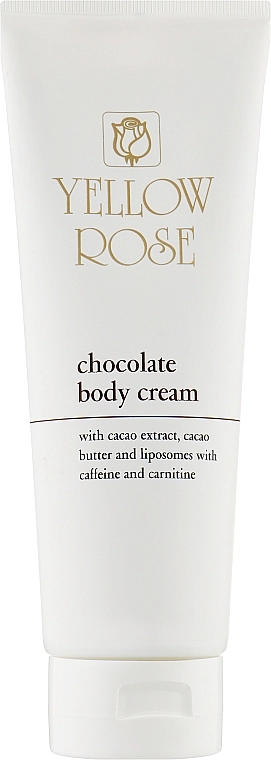 Yellow Rose Шоколадний тонізувальний масажний крем для тіла Chocolate Body Cream - фото N1