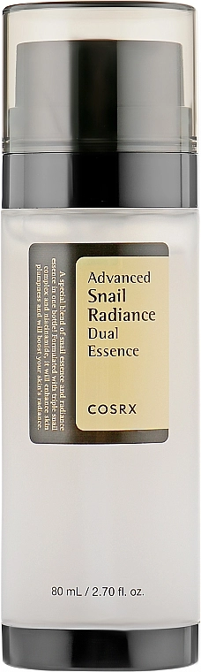 CosRX Подвійна есенція з муцином равлика й ніацинамідом Advanced Snail Radiance Dual Essence - фото N1