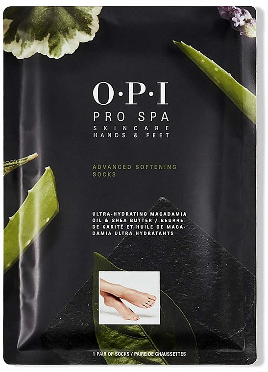 O.P.I Увлажняющие одноразовые носки ProSpa Advanced Softening Socks - фото N2