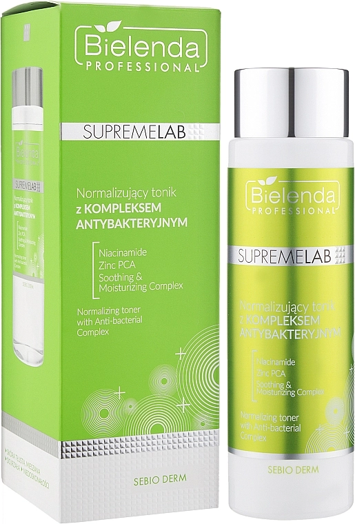 Bielenda Professional Нормалізувальний тонік для обличчя Supremelab Sebio Derm - фото N2