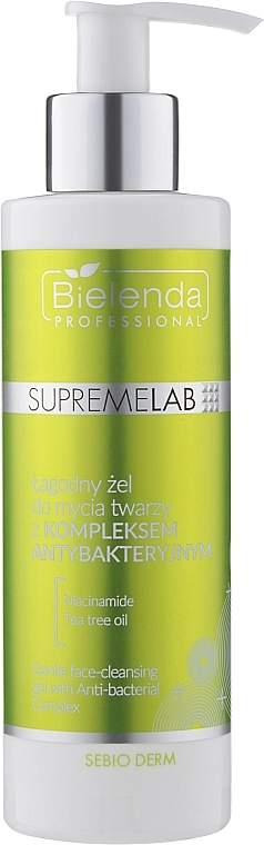 Bielenda Professional Делікатний гель для вмивання Supremelab Sebio Derm - фото N1