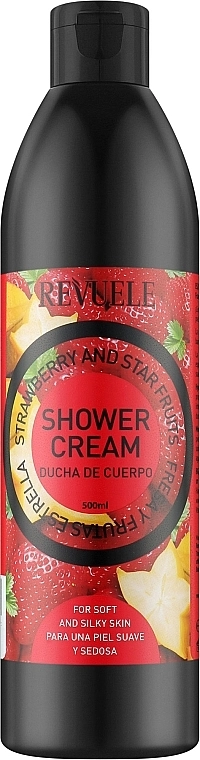 Revuele Крем-гель для душа Shower Cream Strawberry And Star Fruits - фото N1