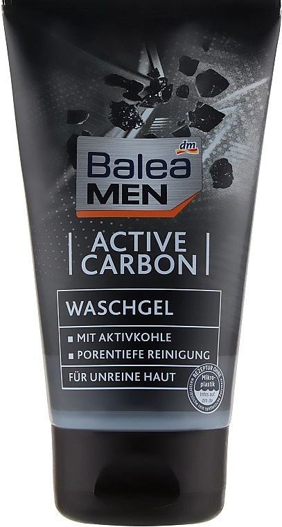 Balea Мужской гель для тела, лица и волос Men Active Carbon - фото N1