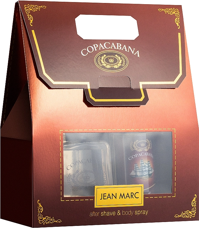 Jean Marc Copacabana Набор (deo/150ml + after/shave/lot/100ml) - фото N1