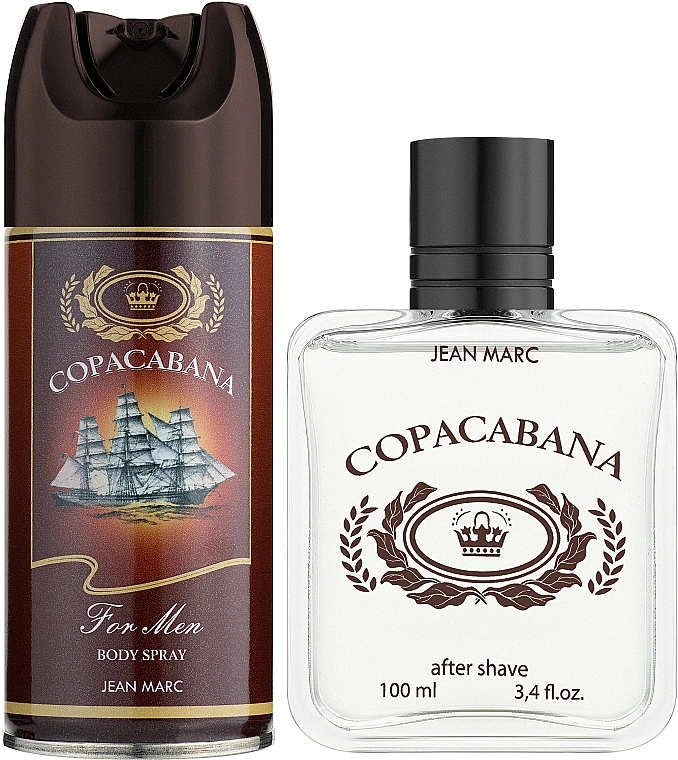 Jean Marc Copacabana Набор (deo/150ml + after/shave/lot/100ml) - фото N2