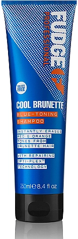 Fudge Тонирующий шампунь для волос Cool Brunette Blue-toning Shampoo Reviews - фото N1