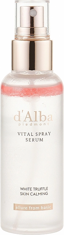 D'Alba Успокаивающая сыворотка-спрей с белым трюфелем White Truffle Vital Spray Serum - фото N1