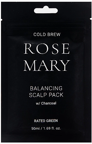 Rated Green Восстанавливающая маска для кожи головы с соком розмарина Cold Brew Rosemary Balancing Scalp Pack - фото N1