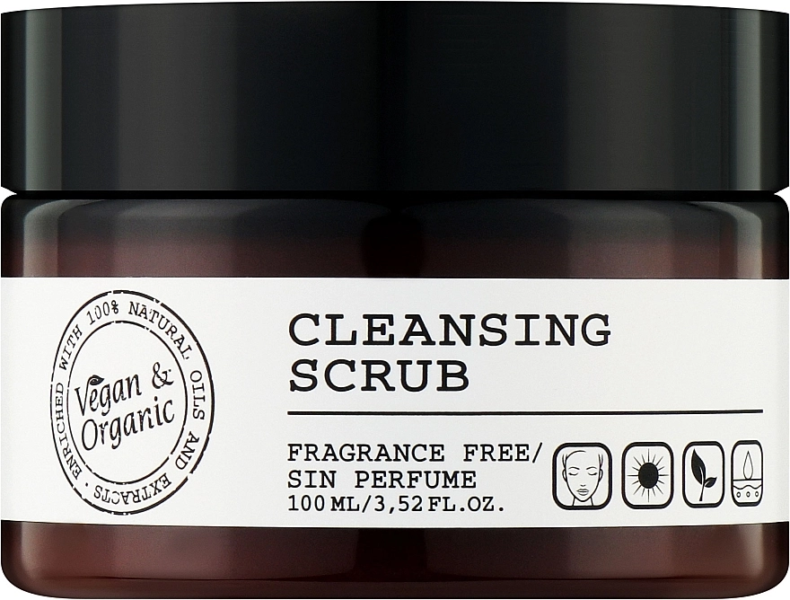 Revuele Очищающий скраб для лица Vegan & Organic Cleansing Scrub - фото N1