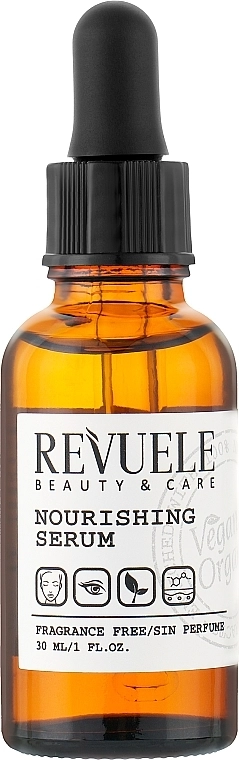 Revuele Живильна сироватка для обличчя Vegan & Organic Nourishing Serum - фото N1