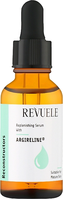 Восстанавливающая сыворотка для лица с аргирелином - Revuele Replenishing Serum With Argireline, 30 мл - фото N1