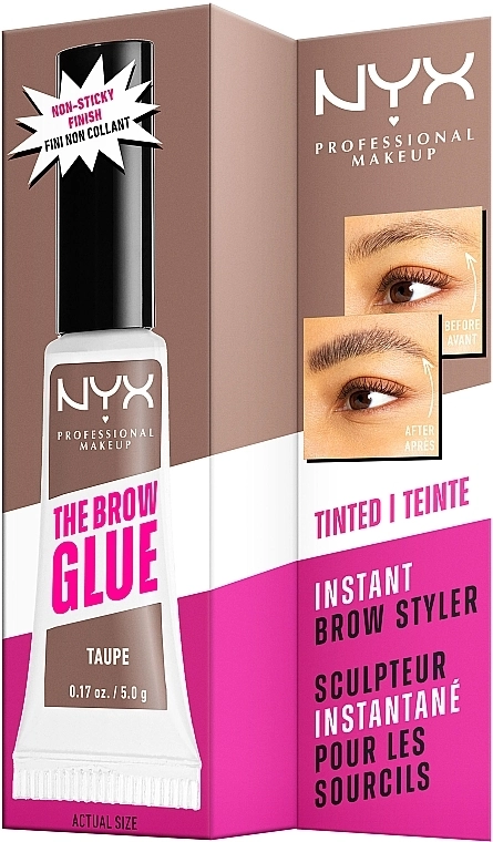 NYX Professional Makeup Brow Glue Стайлер для бровей - фото N3