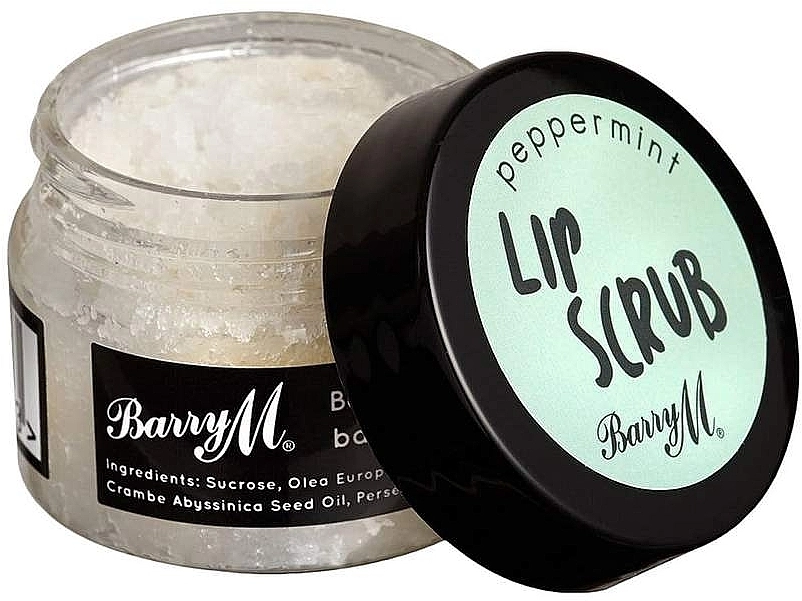 Barry M Скраб для губ "Мята перечная" Lip Scrub Peeling Peppermint - фото N1