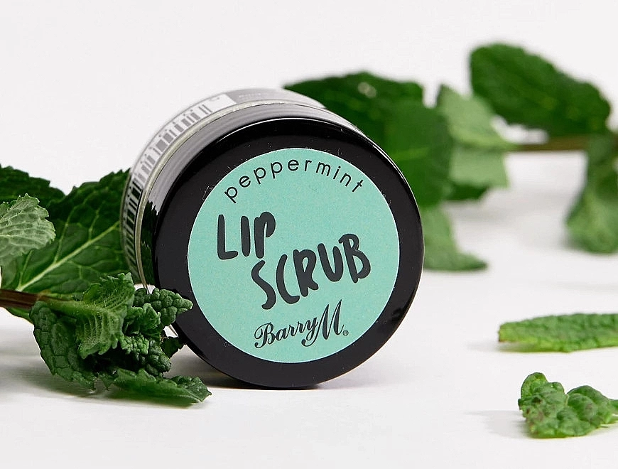 Barry M Скраб для губ "М'ята перцева" Lip Scrub Peeling Peppermint - фото N2