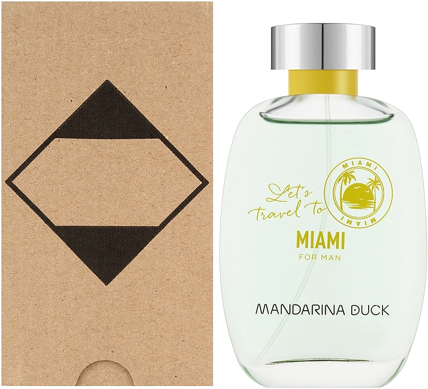 Mandarina Duck Let's Travel To Miami For Man Туалетная вода (тестер без крышечки) - фото N2