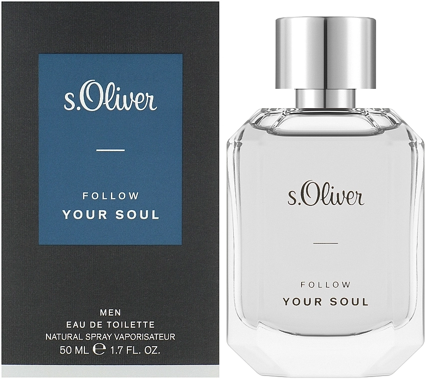 S.Oliver Follow Your Soul Men Туалетная вода - фото N2