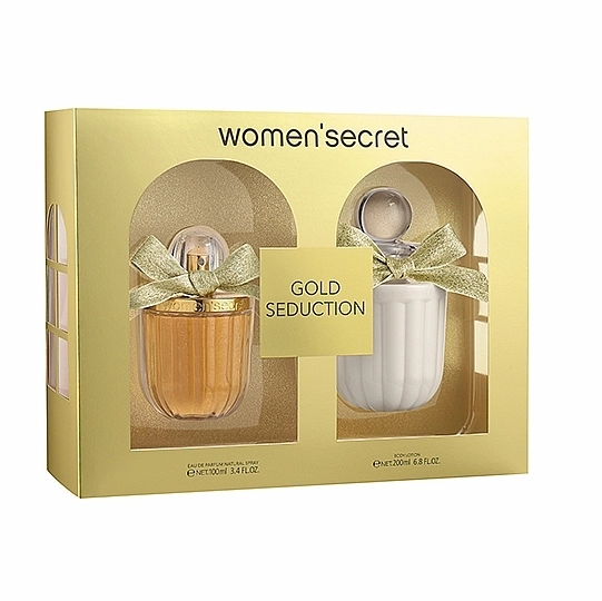 Women'Secret Women Secret Gold Seduction Набір (edp/100ml + b/lot/200ml) - фото N1