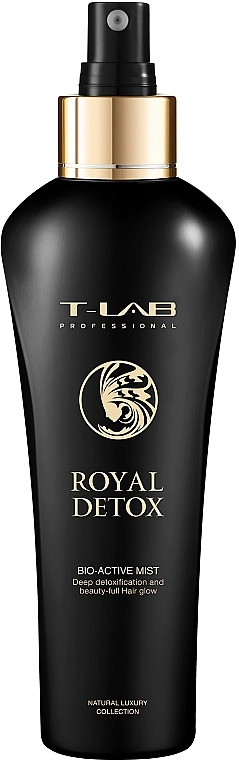 T-LAB Professional Спрей для абсолютной детоксикации волос Royal Detox Bio-Active Mist - фото N1