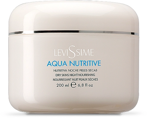 LeviSsime Нічний живильний крем для обличчя Aqua Nutritive Dry Skins Night Nourishing - фото N4