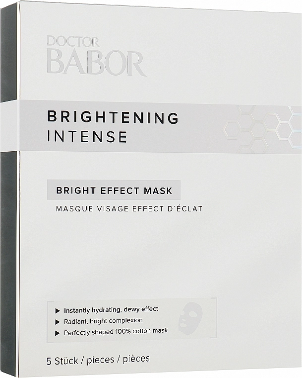 Babor Осветляющая маска для лица Doctor Brightening Intense Bright Effect Mask - фото N1