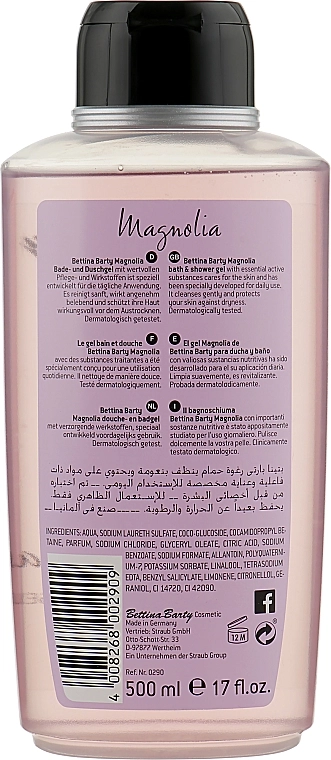 Bettina Barty Гель для душу "Магнолія" Magnolia Bath & Shower Gel - фото N2