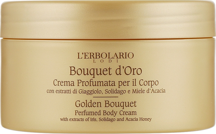 L’Erbolario Крем для тіла "Золотий букет" Body Cream - фото N1