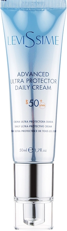 LeviSsime Сонцезахисний крем-гель для обличчя Advanced Ultra Protector Daily Cream SPF50 - фото N2