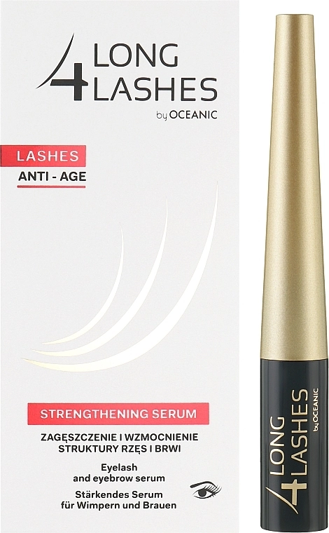 Long4Lashes Антивікова сироватка для зміцнення вій і брів Long 4 Lashes Anti-Age Strengthening Serum - фото N2