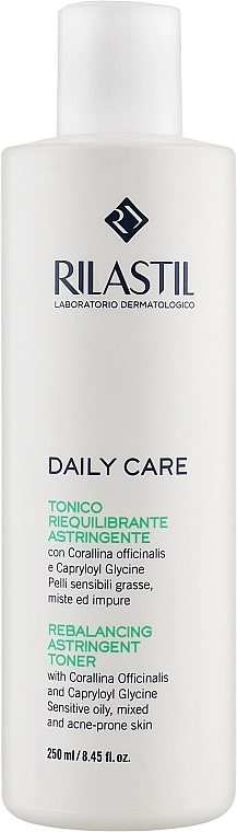 Rilastil Тоник для склонной к жирности кожи лица Daily Care Rebalancing Astringent Toner - фото N3